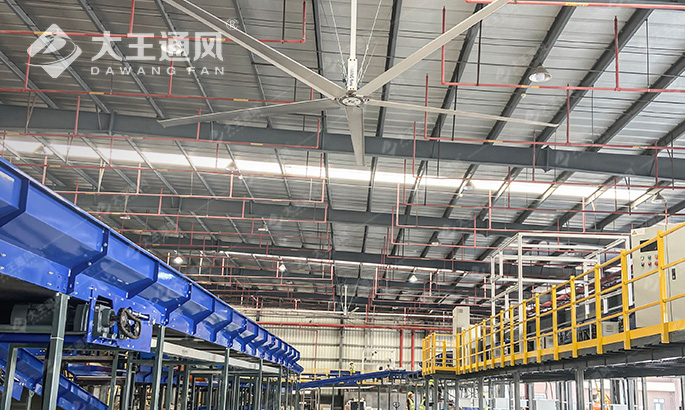 物流倉儲(chǔ)-大型工業(yè)吊扇