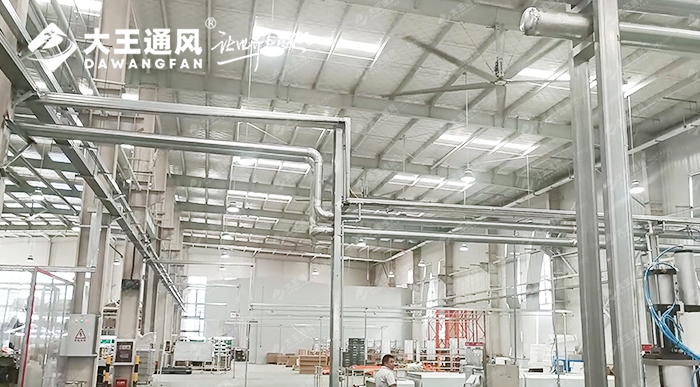 8米工業(yè)大風扇：高效節(jié)能的通風降溫新浪潮