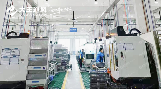 看大王工業(yè)大風(fēng)扇如何解決廠房煙塵難題